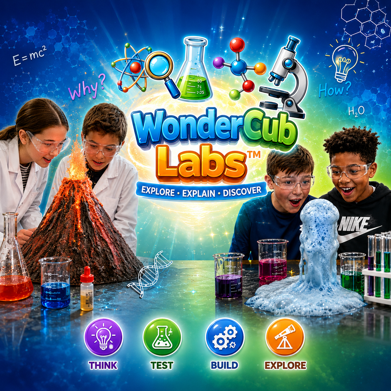 WonderCub Labs™ Volcanology Field Station
