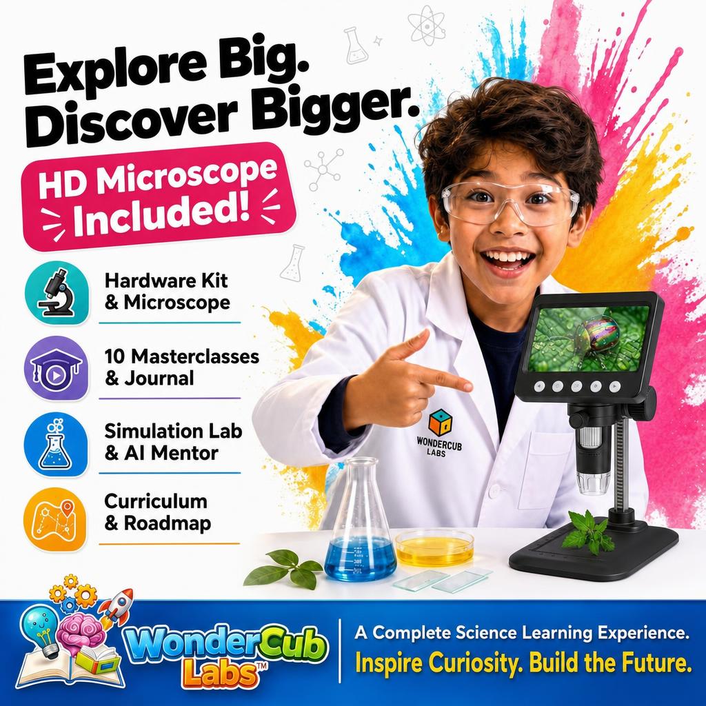 WonderCub Labs™ The Laboratory Scholar